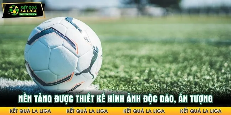 Nền tảng được thiết kế hình ảnh độc đáo, ấn tượng